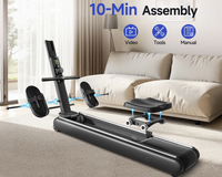 Thumbnail for 16 Levels Rowing Machines Dual Slide Rail