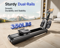 Thumbnail for 16 Levels Rowing Machines Dual Slide Rail