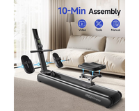 Thumbnail for 16 Levels Rowing Machines Dual Slide Rail