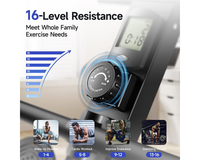 Thumbnail for 16 Levels Rowing Machines Dual Slide Rail