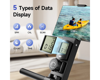 Thumbnail for 16 Levels Rowing Machines Dual Slide Rail
