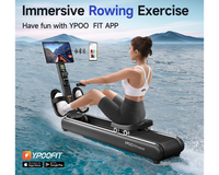 Thumbnail for 16 Levels Rowing Machines Dual Slide Rail