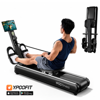 Thumbnail for 16 Levels Rowing Machines Dual Slide Rail