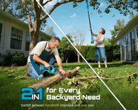 Thumbnail for Cordless Electric Pruning Shear Cutter Branch Pruner Scissors