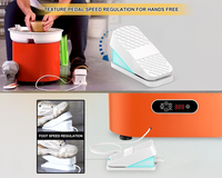Thumbnail for Pottery wheel machine foot pedal control
