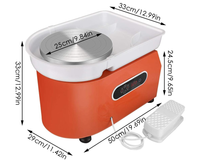 Thumbnail for Close-up of LCD display on pottery wheel machine