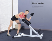 Thumbnail for Roman Chair Adjustable Roman Chair Hyperextension Bench