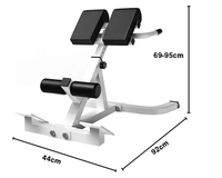 Thumbnail for Roman Chair Adjustable Roman Chair Hyperextension Bench