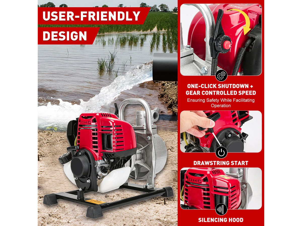 Petrol Water Pump 1inch Gasoline water Pump