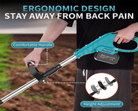 Thumbnail for Cordless Cultivator Electric Tiller