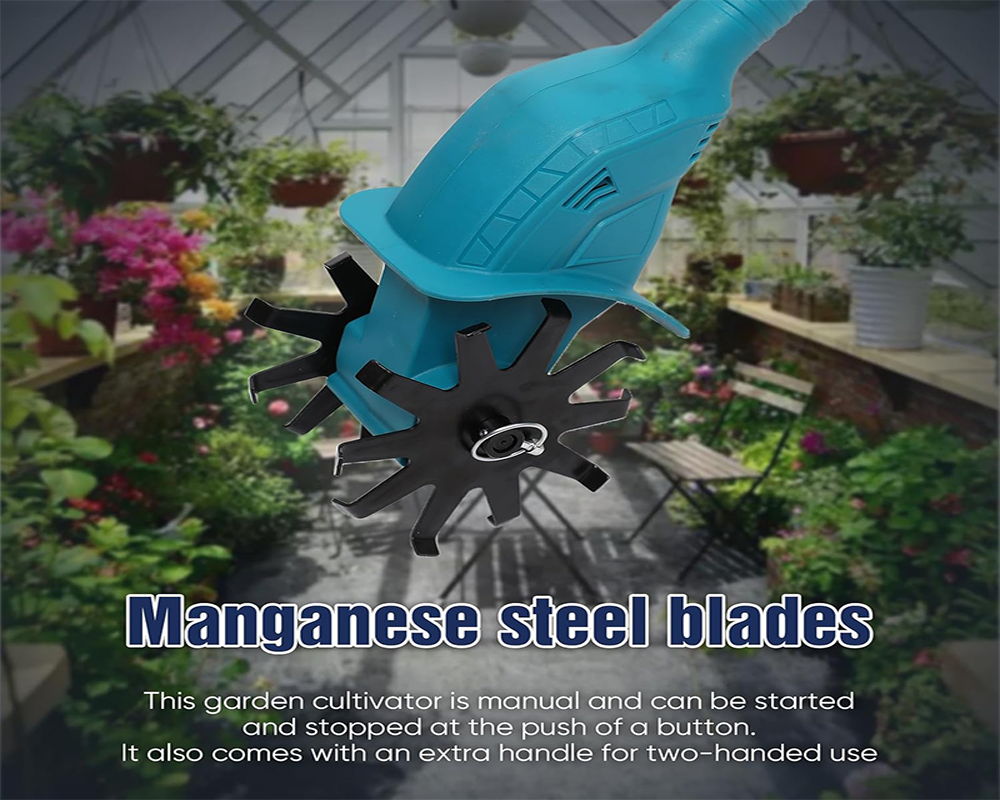 Cordless Cultivator Electric Tiller