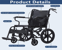 Thumbnail for Folding Wheelchair Mobility Chair