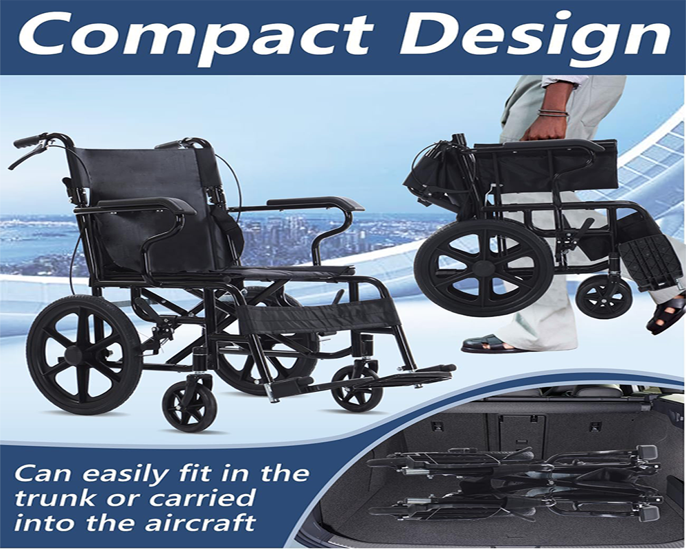 Folding Wheelchair Mobility Chair