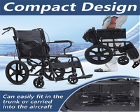Thumbnail for Folding Wheelchair Mobility Chair