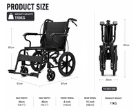 Thumbnail for Folding Wheelchair Mobility Chair