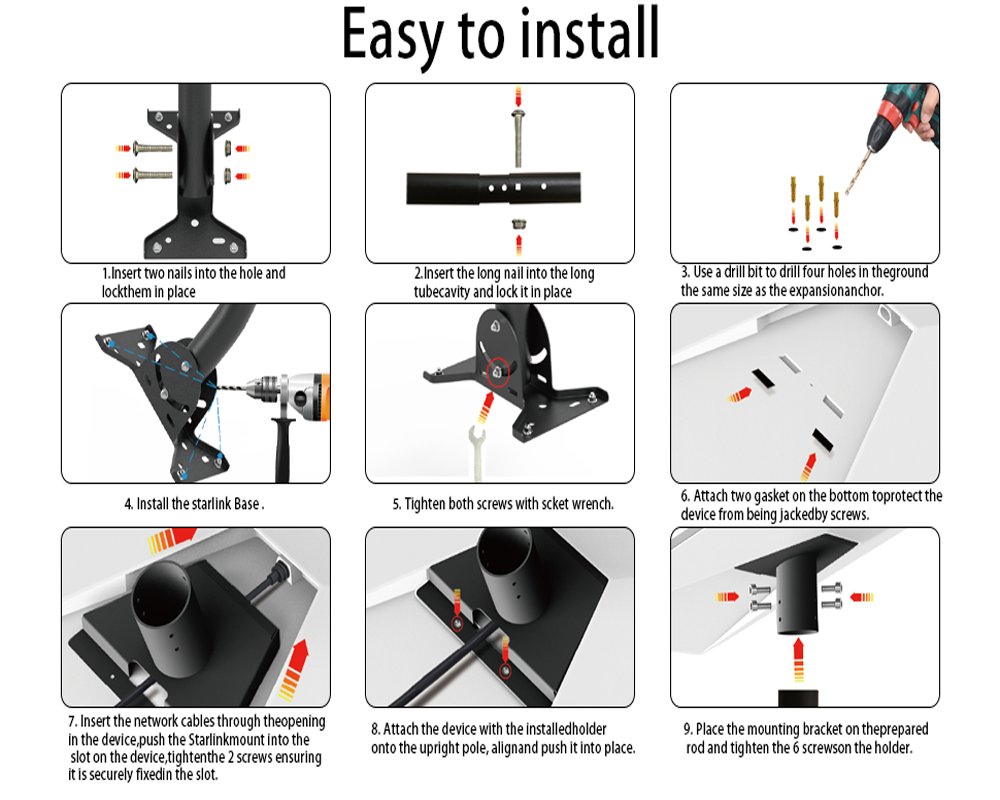 Starlink Gen 3 Mount Kit