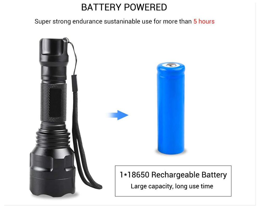 Tactical Hunting LED Torch