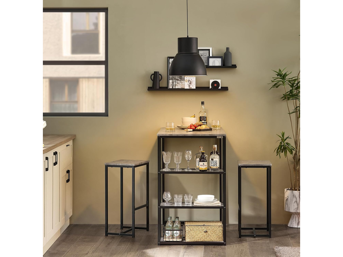 Bar Table and Bar Stools Set