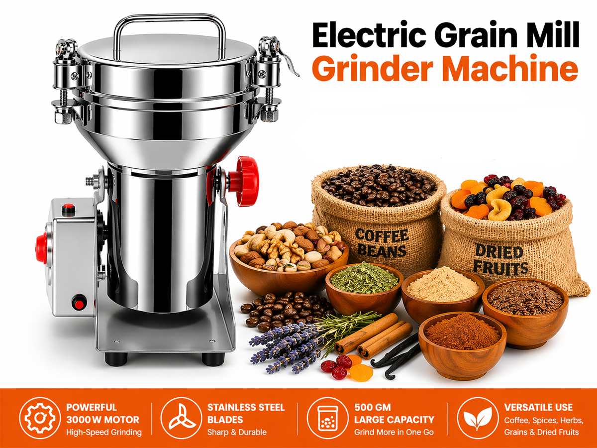 Electric Grain Mill Grinder Machine