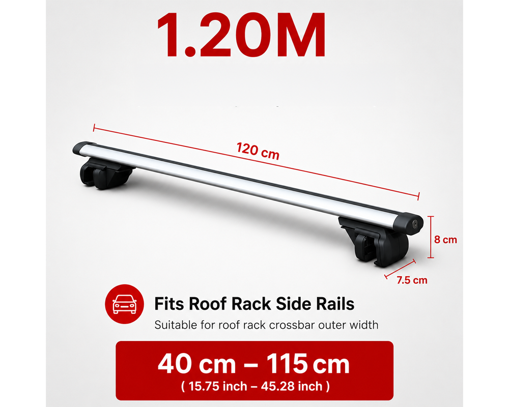 Aluminium Car Roof Racks Cross Bars