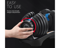 Thumbnail for Adjustable Dumbbells 24Kg Pair