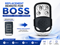 Thumbnail for Boss, DoorWorks DWA HT3 RD 2,OL4,GDC 6,GDC 8,GDC 12 Remote