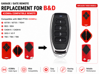 Thumbnail for B&D Tri Tran Garage Door Remote