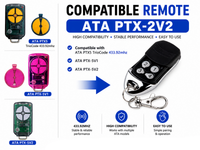 Thumbnail for Garador GDO11 v1 GDO-11v1 GDO-11 Ero Garage Door Remote Replacement