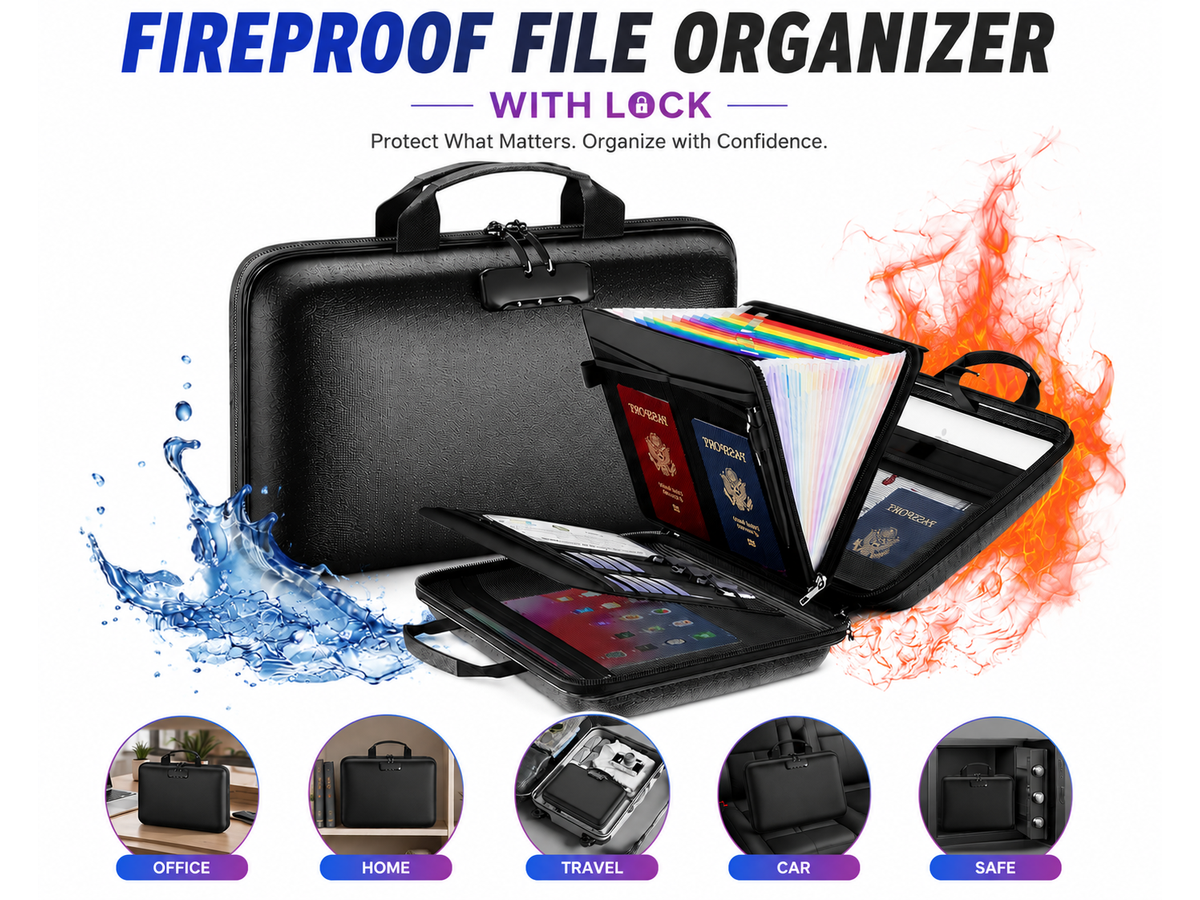 Fireproof Document Organizer