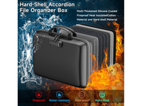 Thumbnail for Fireproof File Organizer with Lock