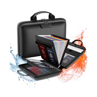 Thumbnail for Fireproof File Organizer with Lock