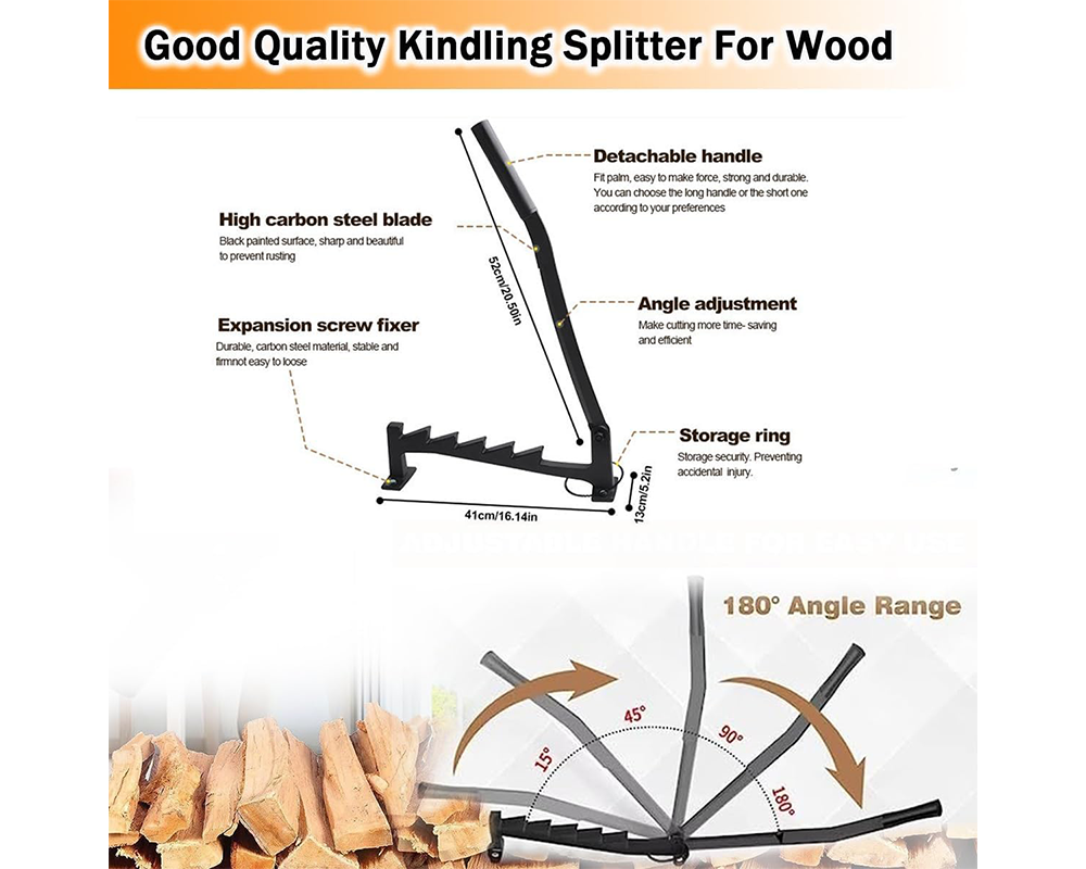 Wall Mounted Firewood Splitter