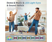 Thumbnail for Rechargeable Remote Control Robot Toy with Touch