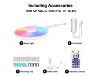 Thumbnail for 5M RGB Neon Lights Strip Lights