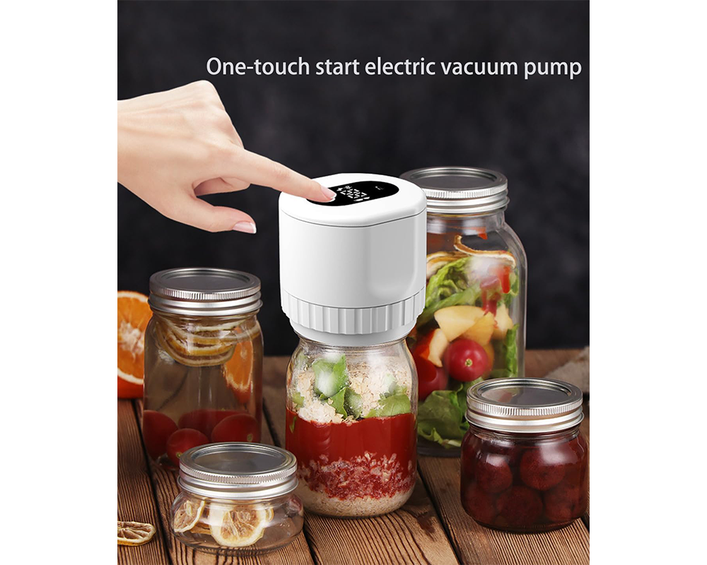 Electric Jar Vacuum Sealing Machine Kit