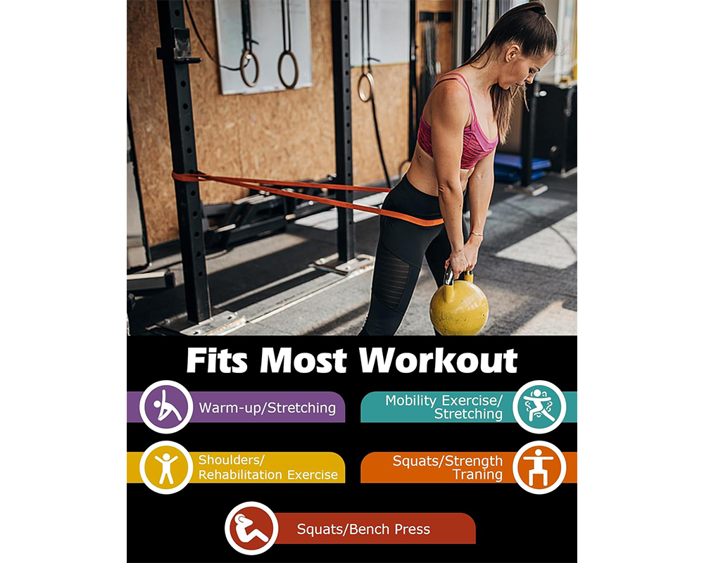Resistance Band 5 Piece Set
