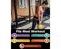 Thumbnail for Resistance Band 5 Piece Set
