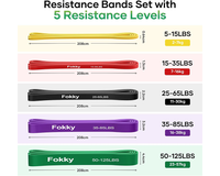 Thumbnail for Resistance Band 5 Piece Set
