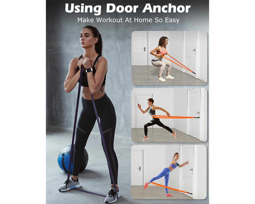 Resistance Band 5 Piece Set