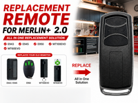 Thumbnail for E960M Garage Door Remote Merlin+ 2.0 Replacement Garage Door Remote