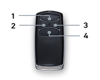 Thumbnail for E960M Garage Door Remote Merlin+ 2.0 Replacement Garage Door Remote