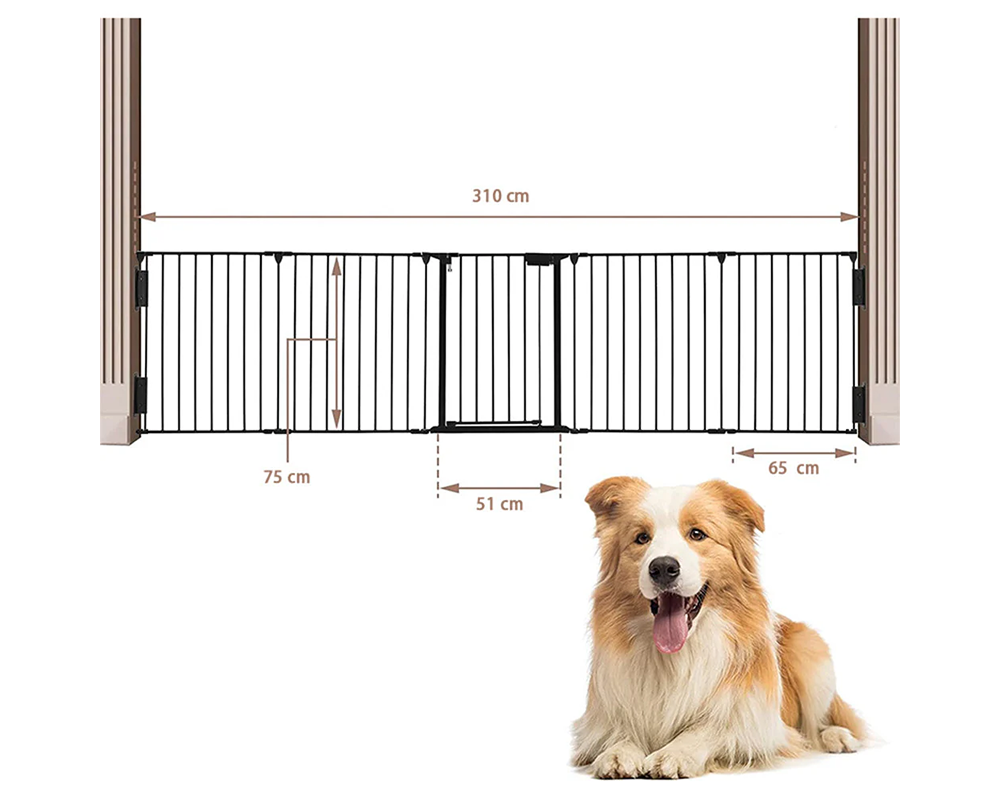 Pet Isolation Door Fireplace Fence Safety Gate