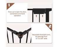 Thumbnail for Pet Isolation Door Fireplace Fence Safety Gate