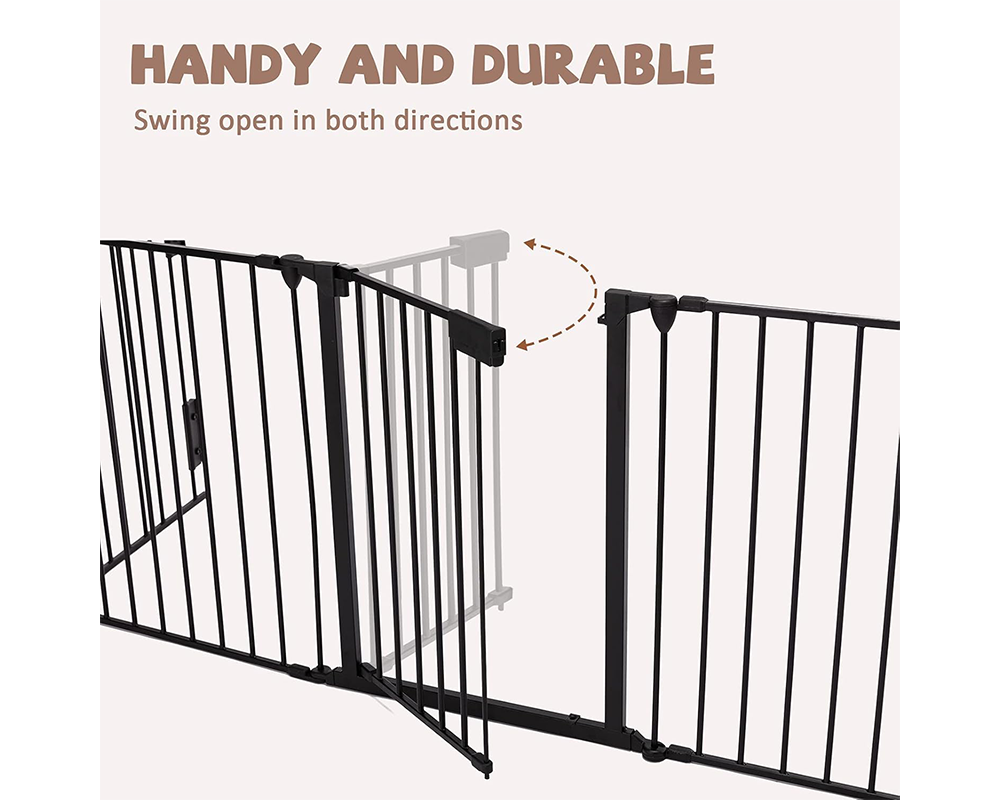 Pet Isolation Door Fireplace Fence Safety Gate