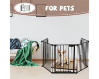 Thumbnail for Pet Isolation Door Fireplace Fence Safety Gate
