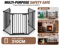 Thumbnail for Pet Isolation Door Fireplace Fence Safety Gate