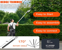 Thumbnail for Petrol Garden Multi Tool 5 in 1 Grass Trimming and Cutting Set