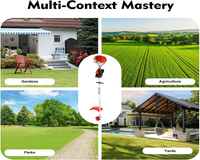 Thumbnail for Petrol Garden Multi Tool 5 in 1 Grass Trimming and Cutting Set