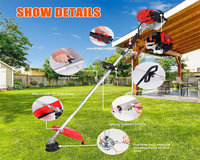 Thumbnail for Petrol Garden Multi Tool 5 in 1 Grass Trimming and Cutting Set