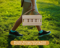 Thumbnail for Wooden Skittle Toss Game Set